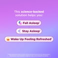 thumbnail image 5 of OLLY Sleep Gummy Supplement, 3mg Melatonin, L-Theanine, Chamomile, Blackberry Zen Flavor, 10 Ct, 5 of 16