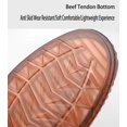 thumbnail image 6 of Lace-up Hollow Out Business Loafers for Men's Round top Low Top Leather Casual Sandal Shoes Slip On Flat Heel Soft Sole Oxfords, 6 of 6