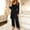 Black, variant on Gifts Womens Pajama Sets Deep V-Neck Three Piece Set Lace Nightgown Robe with Sling Nightdress and Tank Top Pants Elegant Soft Nightwear Bridal Pajamas for Honeymoon or Special Events