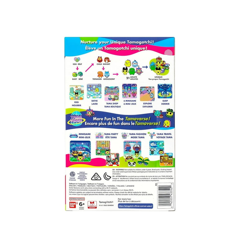 Tamagotchi Uni 紫色 本体と付属品 BANDAI Tamagotchi Uni Purple 2023 – WAFUU JAPAN