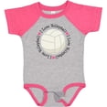 thumbnail image 3 of Inktastic Volleyball Gifts for Girls Girls Baby Bodysuit, 3 of 5