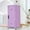 Purple, variant on EHJRE Mini Cosmetics Organizer Iron Cabinet 10.5x10.5x27cm Sturdy for Bedroom Office Dustproof Versatile Storage Box with Flip Door Purple