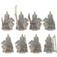 thumbnail image 1 of 2024 New 8pcs The Lord Of The Rings Movie Noldor Warrior Guard Building Block Minifigures, 1 of 5