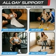 thumbnail image 5 of Sleeve Stars Ankle Brace for Sprained Ankle, Ankle Support for Women & Men, Single, White, Large, 5 of 10