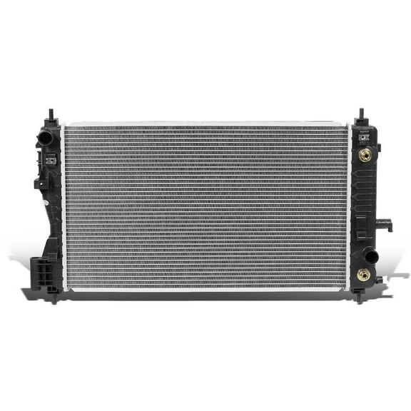 Radiator 1 Row Metallic with Assembly for Buick for Regal 2014-2016,for Chevy for Impala 2014-2019 for Malibu 2013-2015 for Malibu Limited 2016 Plastic / Aluminum-Materials OE-Style
