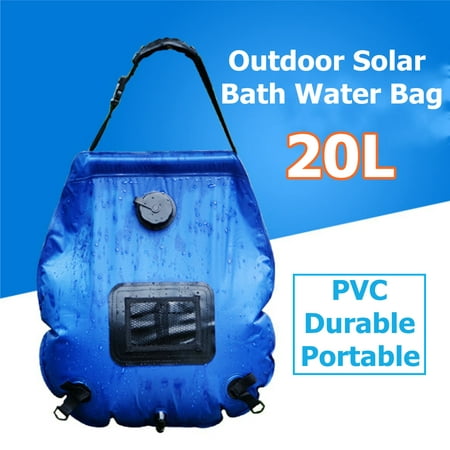 20l Portable Solar Shower Heating Pipe, Solar Water Heater Outdoor Shower