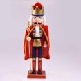 thumbnail image 1 of Nuevo Capa de artesanías para el salón de estilo europeo de 38cm, modelo titiritero, caballero, regalo de Navidad, Cascanueces, decoración navideña de madera, 1 of 4