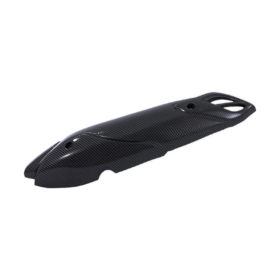 Quick Install Exhaust Guard for NMAX155 2025 Motorcycle Using ABS Materials and Original Screws for Perfect