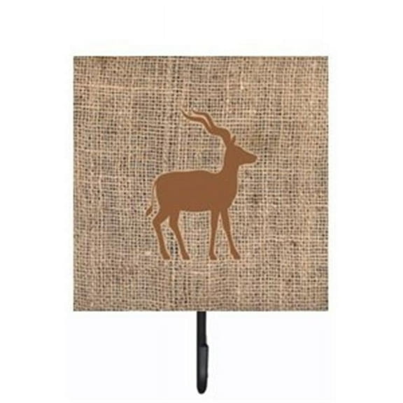 Carolines Treasures BB1121-BL-BN-SH4 Deer Burlap and Brown Leash Or Key Holder