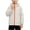 Beige, variant on MexChoioe Kids Hooded Windbreaker Full Zip Long Sleeve Outerwear with Zipper Pockets Trendy Athletic Camping Weekend Jacket for Boys