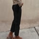 thumbnail image 3 of WILLBEST Pantalones Casuales de Mujer, Moda 2024, de Cuero Sintético Liso y Recto, para Mujer Chica, 3 of 3