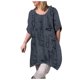 thumbnail image 1 of Gibobby Playera de Manga Corta Casual Suave Blusa Mujer Blusa Básica Fiestas Sueltas(Gris,XL), 1 of 5