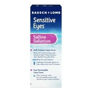 Sensitive Eyes Plus Saline Solution 2 x 12 fl oz (355 mL)