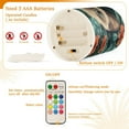 thumbnail image 5 of Yayeee Flameless Candles with Remote Flickering Battery Operated Multi Color Changing, Flowers and Cat, 5 of 7