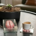 thumbnail image 3 of Inteprter Posavasos de 10 uds, posavasos de con espécimen de cerebro de órgano, posavasos ligeros fáciles de limpiar, tazas de oficina para Mostrada Inteprter HA077041-00B, 3 of 6