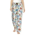 thumbnail image 2 of Lsque Stamp Print Women's Pajama Pants, Lounge Pant - Comfortable Home Wear,Elastic Waistband, Stylish Design-X-Large, 2 of 9
