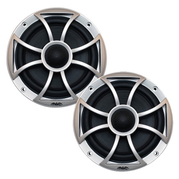 Wet Sounds Black cone w/ Silver Grill High Power 6.5" speakers