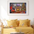 thumbnail image 3 of (Grande Taille) Maison Douillette-Ronde Peinture Diamant 60*45CM, 3 of 10