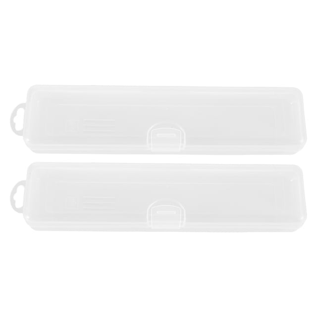 DEEPCRAFF 2Ud Brochas De Maquillaje Transparente Con Para Viaje Y Organización De Maquillaje