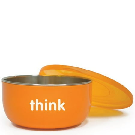 thinkbaby BPA Free Cereal Bowl - Orange