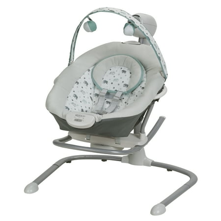 Graco Duet Sway Baby Swing with Portable Rocker, (Best Portable Baby Swing)