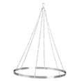 thumbnail image 2 of Kit para colgar cortinas de techo de acero inoxidable para decoración de bodas. 30 cm de diámetro, 2 of 7