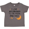 thumbnail image 3 of Inktastic I Love My Gramps To The Moon and Back Boys or Girls Toddler T-Shirt, 3 of 5