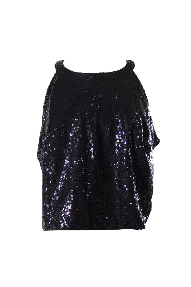 sequin top size 16