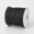 thumbnail image 3 of Eco-Friendly Korean Waxed Polyester Cord Coconut Brown 0.8mm about 174.97 yards(160m)/roll, 3 of 4