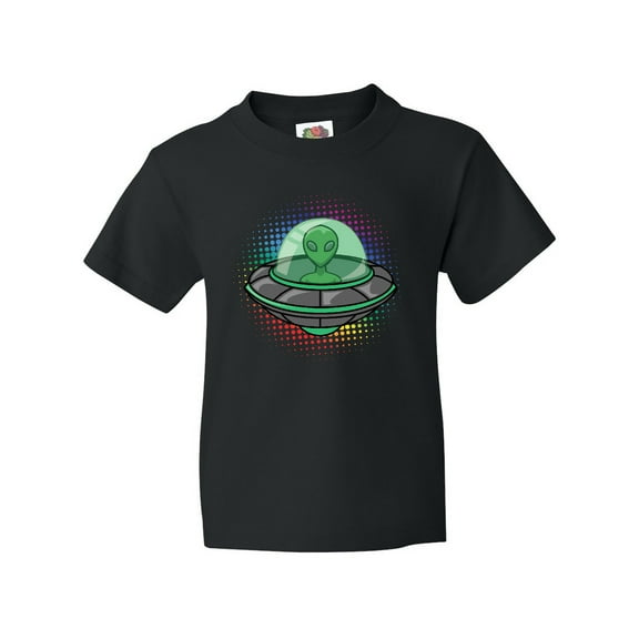 Inktastic Spaceship Funny Alien Outer Space Youth T-Shirt