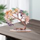 thumbnail image 5 of Árbol de Dinero de Cristal Fortune Fortune Natural Home Decor Decoración de La Bonsai Árbol para La Sala de La Boda - Sunnimix Árbol del dinero, 5 of 8