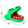 thumbnail image 3 of Stress Toys Crocodile Teeth Toys Alligator Family Party Toy Creative for Kids (Green), 3 of 8