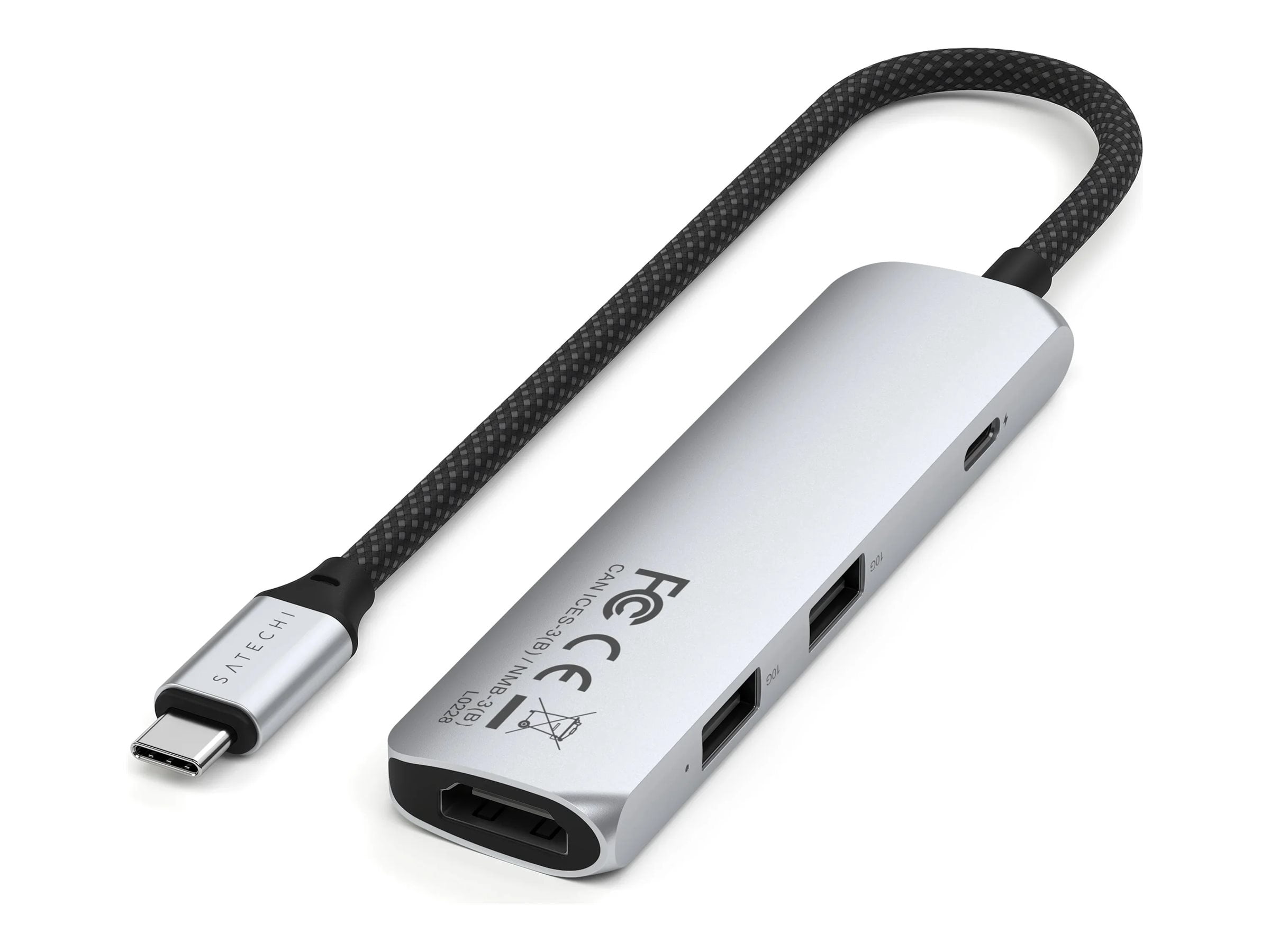 4-in-1 USB-C Slim Multiport Adapter 4K