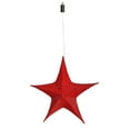 thumbnail image 5 of Evergreen Lighted Fabric Star, Small, Red, 5 of 8