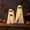 E, variant on Animated Dancing Skeleton Tombstone Hanging Decor with Warm LED Light Up Moving Skull Ornament (Style A)