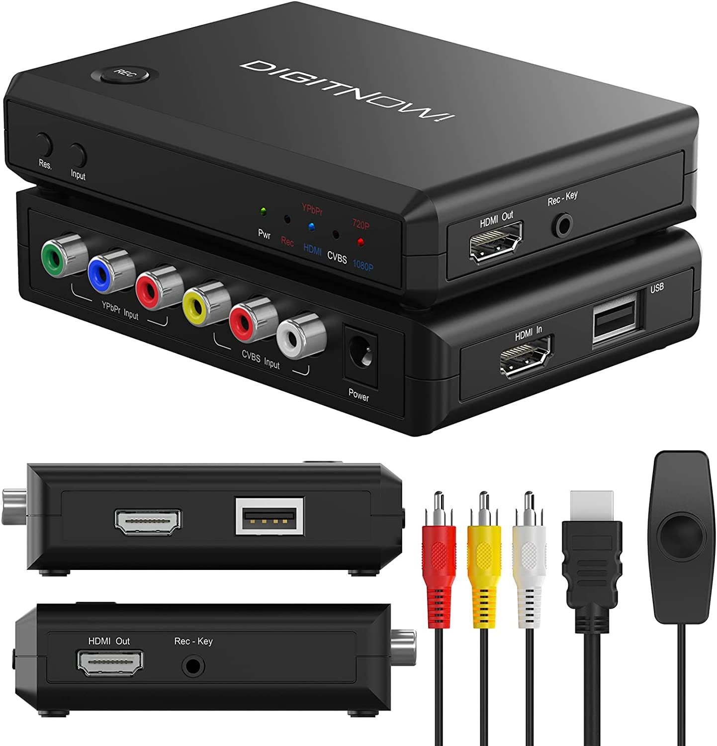 Inspektør Savant international DIGITNOW! HD Game Capture HD Video Capture Device 1080P HDMI Video capture  Converter/Adapter Recorder for PS4, Xbox One/Xbox 360,LiveTV,PVR DVR and  more,Support HDMI/YPbPr/CVBS Input and HDMI Output - Walmart.com