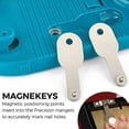thumbnail image 2 of MAIF GO HANG IT Suspension And Leveling Tool Serrated Wire Picture Hook With Hardware Box Photo Frame Hanging Tools, 2 of 10
