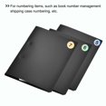 thumbnail image 6 of Uxcell Laser Number Stickers Number 1 to 20 Round Self Adhesive Reflective Sticker for Storage Organizing 10 Sheets(1000pcs), 6 of 7