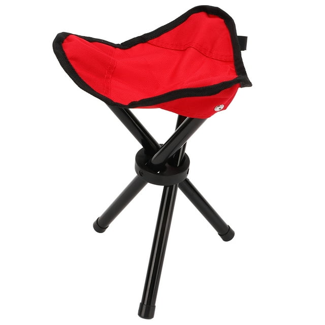 Taburete De Trípode Para Acampar, Alta Capacidad De Carga Ligero 600D Tela Oxford Diseño Ergonómico Asiento De Trípode Seguro Para Viajes Al Aire Libre