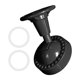thumbnail image 1 of Cubierta de botón para automóvil Botón de arranque basculante Premium Único Decorativo Interior Negro, 1 of 9