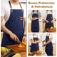 thumbnail image 3 of Mandil Lab.G Delantal Ajustable Impermeable Multiusos para Cocina Azul, 3 of 4