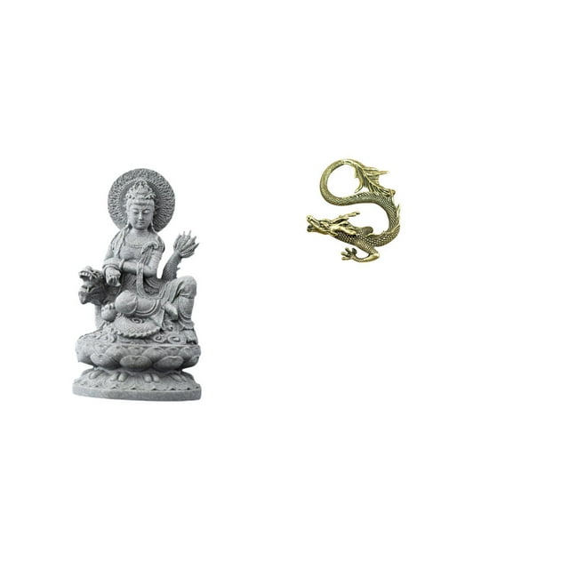 Estatua de Guan Yin,Estatua de Guan Yin para decoración del hogar.,Escultura de Kuanyin,figurita,decoración china,regalos,Escultura china,Minifigura china de latón para decoración de