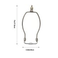 thumbnail image 3 of EeaseCA 1Pc Lamp Horn Frame Lampshade Bracket Useful Light Fittings (7 Inch, Bronze), 3 of 7