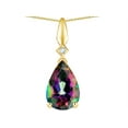thumbnail image 2 of Star K� Rainbow Mystic Topaz Drop Pear Shaped Pendant Necklace, 2 of 9