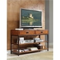 thumbnail image 2 of Hawthorne Collections Media Console in Distressed Oak, 2 of 2