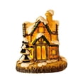 thumbnail image 2 of Mini cabaña de madera luminosa con luz cálida para Navidad Estilo B, 2 of 9