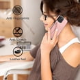 thumbnail image 4 of Funda para iPhone 14 Pro con tarjetero de piel sintética, 4 of 5