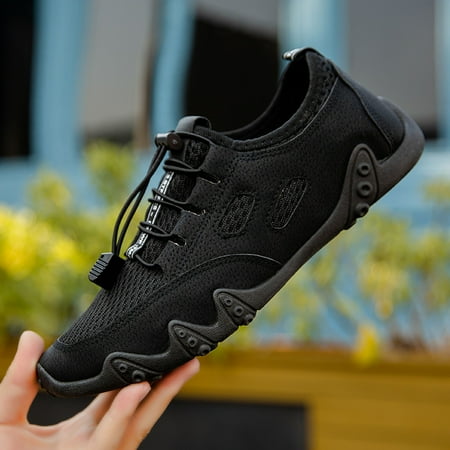 

Quealent Casual Shoes For Men Mens Fashion Sneakers Slip on Walking Shoes High Top Casual Shoes for Men Black 8