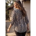 thumbnail image 2 of Catherines Women's Plus Size Petite Breezeway Georgette Blouse, 2 of 6