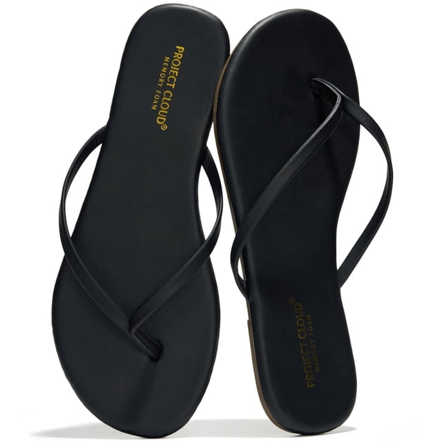 Sandalias Project Cloud 2026 ligeras de espuma viscoelástica negras